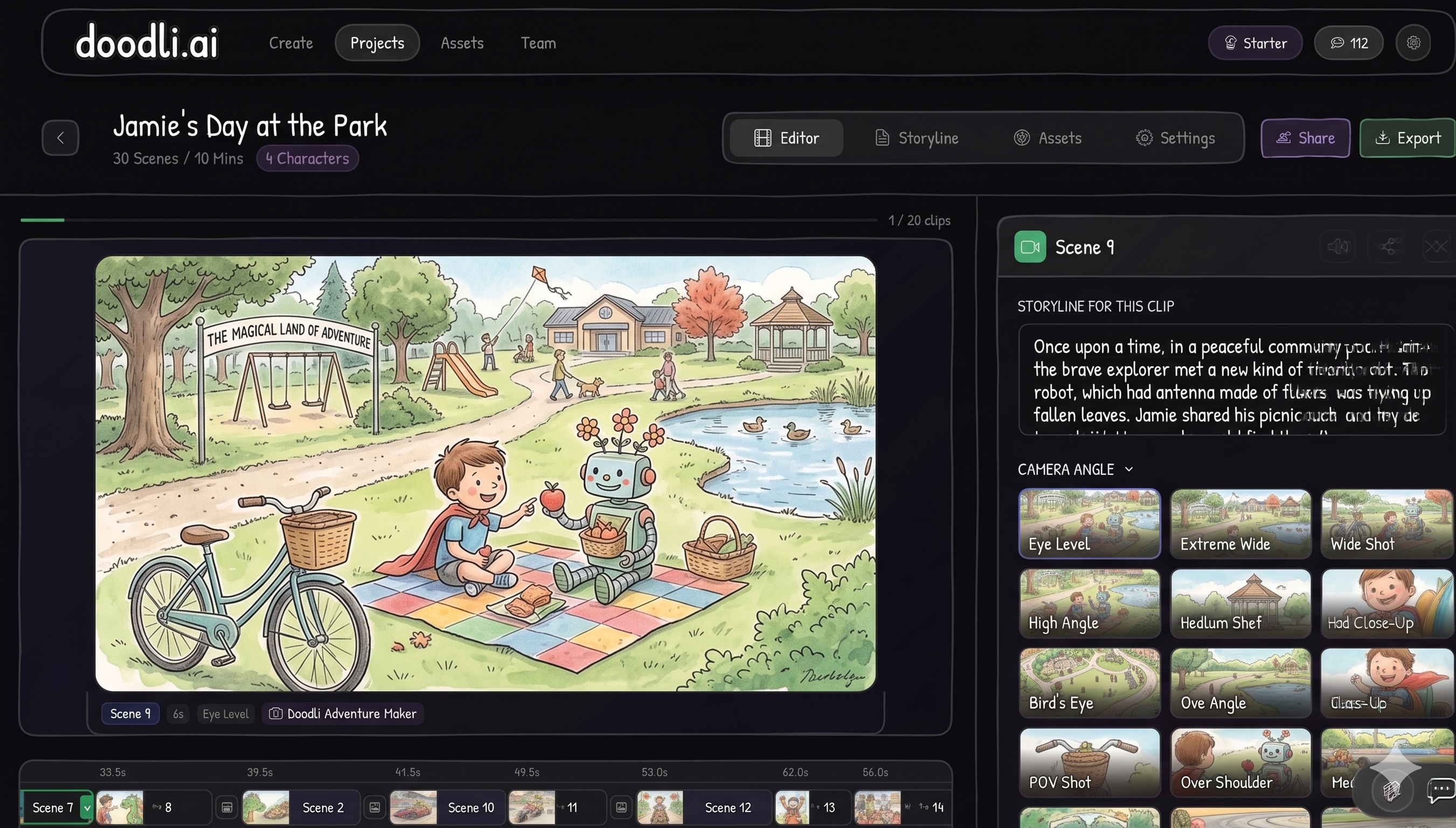 Doodli Studios Editor
